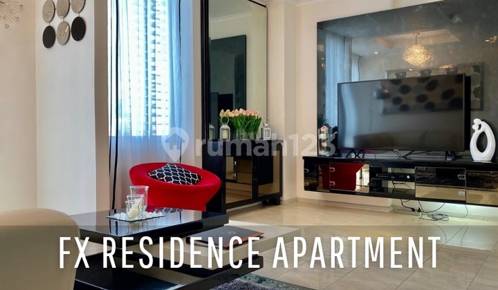 For Sale Or Rent! Fx Residence Apartment High Floor Fully Furnished Scbd View