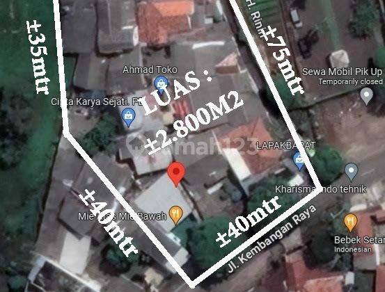 Kavling di Kembangan Raya, Kembangan, Jakarta Barat 0014 Chrerl 1