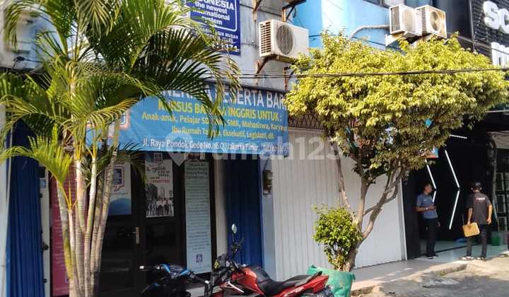 Dijual/Disewa Ruko Pondok Gede Dekat Asrama Haji