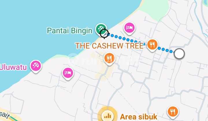 Tanah sewa Plot kecil di Prime location Bingin Uluwatu - Bali