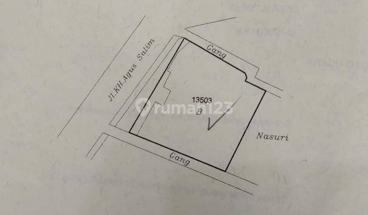 Rumah Dijual Lokasi Strategis di Jalan Raya Agus Salim Bekasi 2