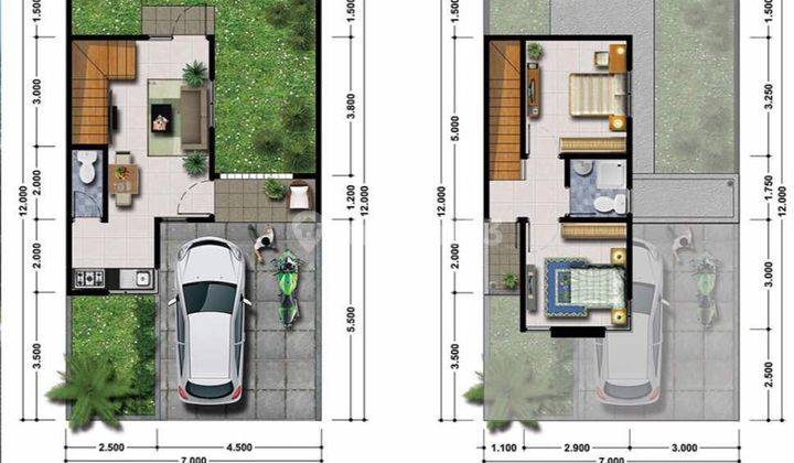 Rumah 2 Lantai Dijual di Cluster Lavesh Harapan Indah

 2