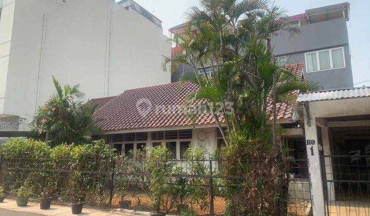 Dijual Tanah Dan Bangunan Bukan Kompleks Perumahan Di Jl. Radio Dalam Jakarta Selatan Depan Gedung DRI 1