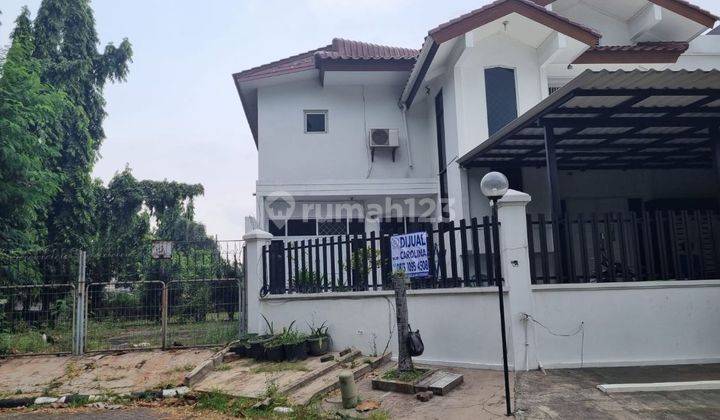 Dijual Rumah Pojok Hook Parkir Luas Tersedia Gudang Di Alfa Indah Blok B 1