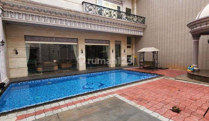 Dijual Rumah Clasic Europian Ada Karaoke Dan Kolam Renang Cluster Katamaran Pik 1 2