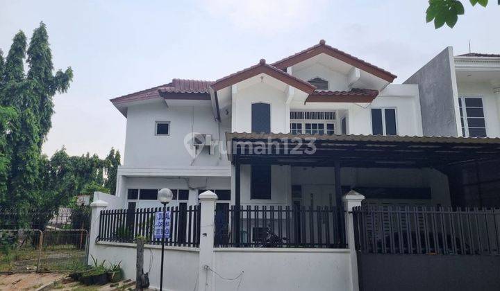 Dijual Rumah Pojok Hook Parkir Luas Tersedia Gudang Di Alfa Indah Blok B 2