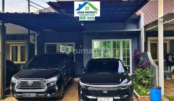 Rumah Cantik Hadap Taman di Lokasi Cozy Raffles Hills Cibubur 1