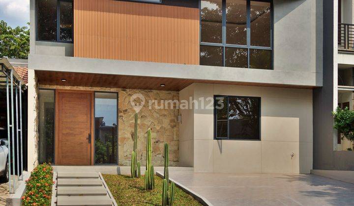 Rumah Gress Design Modern Dan Strategis di Legenda Wisata Cibubur 1