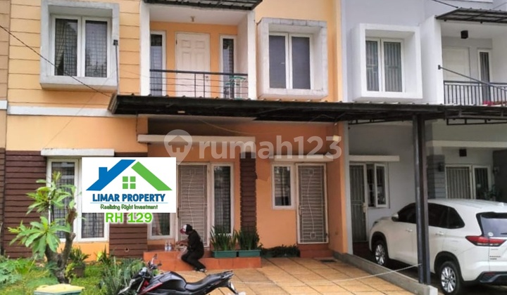 Rumah 2 Lantai Siap Huni dan Strategis di Raffles Hills Cibubur