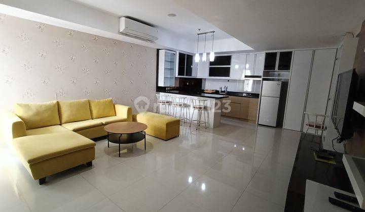 Apartemen Mewah Full Interior Design The Mansion Kemayorandisewakanfull Furnishedtower Aurora Lantai Sedang Jakarta Pusat Apartemen 2 Kamar Tidur Furnished 2