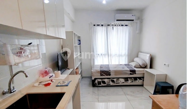 Apartemen Studio Cantik Sky House Alam Sutera Full Furnished Dijual Tower Acacia Lantai Tinggi Tangerang Banten Apartemen Acacia Furnished 1