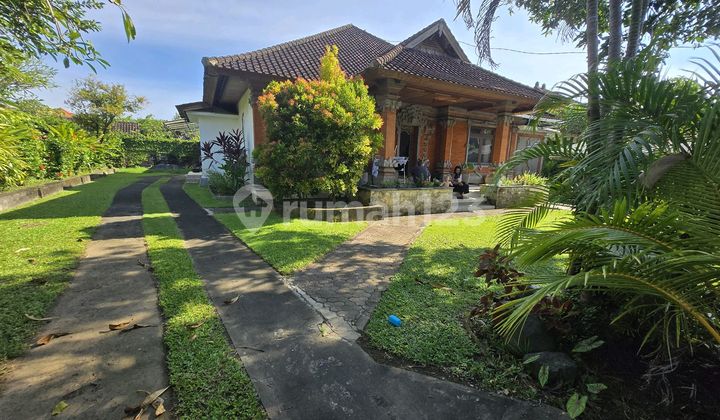 Unfurnished Balinese House With Huge Garden In Westside Sanur 2