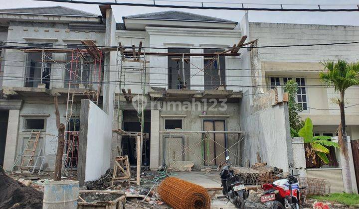 Murah Row 5 Boulevard Mobil Rumah Baru Sutorejo Mosel American Style Dekat Unair Kampus C 1