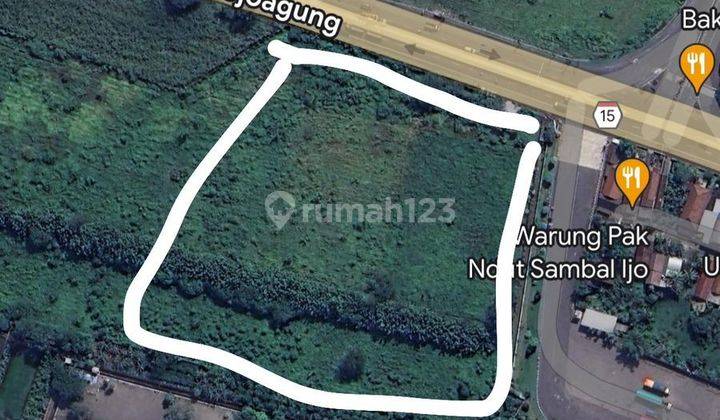 Murah Tanah Mojoagung Jombang Dekat Bypass Jombang Peruntukan Cocok Buat Pabrik/Industri/Pergudangan
 2