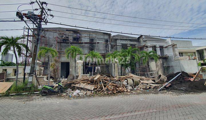 Murah Row 5 Boulevard Mobil Rumah Baru Sutorejo Mosel American Style Dekat Unair Kampus C 2