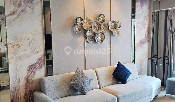 Apartemen Amor Pakuwon City Furnished Bagus 2 Kamar Tidur Corner Atau Pojok  1