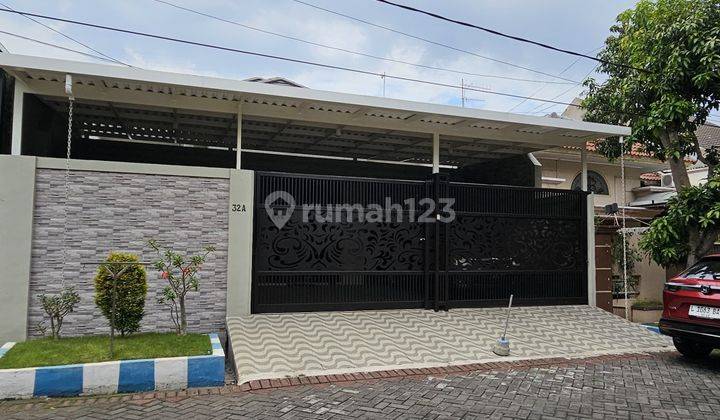 Rumah Manyar 1 Lantai Dekat Untag Unitomo Sekolah Petra Kertajaya 1