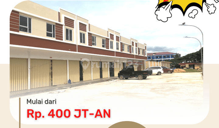 PROMO DISKON 26 JUTAAN!! RUKO CANTIK GRAND FATIMAH PERMAI BT AJI 1