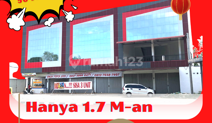 CUKUP DP 200 JT-AN LANGSUNG KPR! RUKO 3 LT GRAND HBC  SEKUPANG.  1