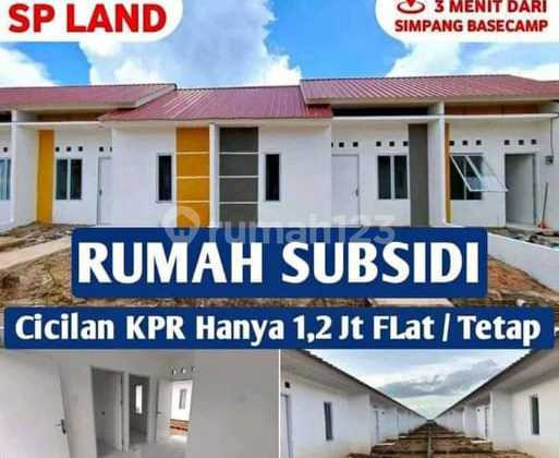 RUMAH SUBSIDI SP LAND MARINA. CICILAN 1 JT-AN SETARA NGONTRAK!!  10
