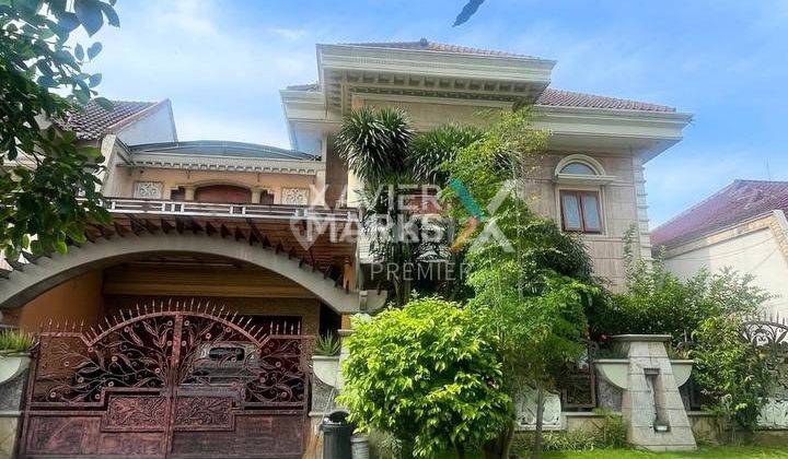 Rumah Mewah 5 Kamar Furnished di Araya Malang 14M Nego 1