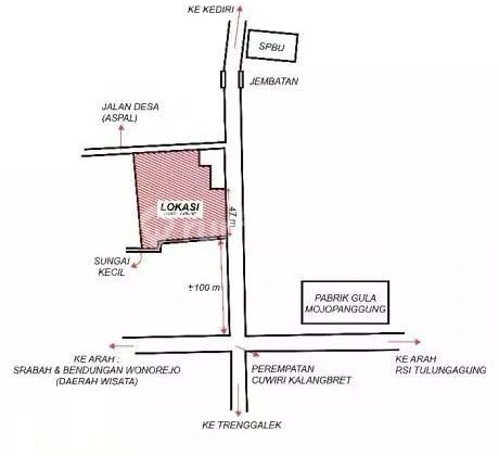 Dicari Pembeli Tanah Luas Pinggir Jalan Raya Sidorejo Tulungagung 3