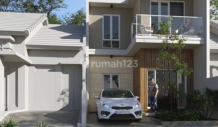 Rumah Inden Modern di Cluster Green Tombro Lowokwaru Malang 1