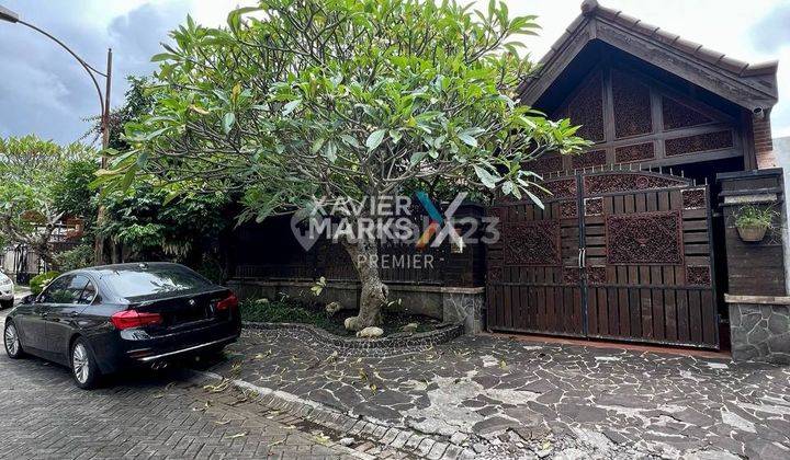 Rumah Etnik di Araya Golf Malang Cluster Private 2.95M Nego 1