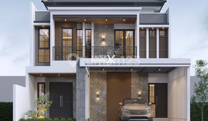 Rumah Mewah Modern Inden di Araya Malang Konsep Elegan