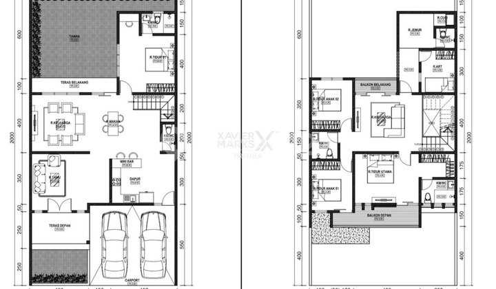 Rumah Mewah Modern Inden di Araya Malang Konsep Elegan 2