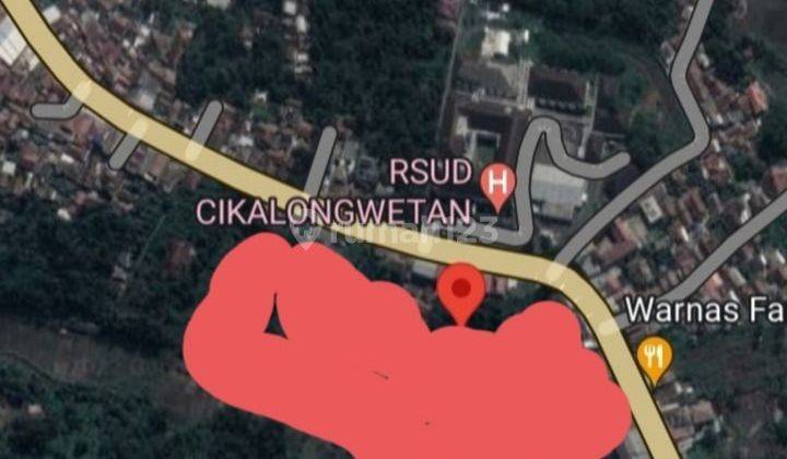 Tanah murah jl propinsi Cikalong Wetan Padalarang 1