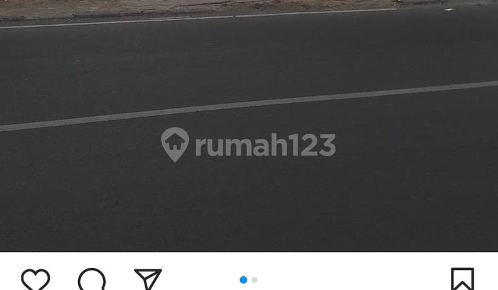 Tanah komersial di Jl raya Amirmahmud Cimahi 1