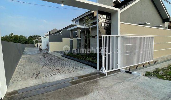 RUMAH CANTIK DALAN CLUSTER DI JALAN GODEAN KM 8 1