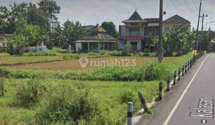 TANAH CANTIK  DAN MURAH JALAN UTAMA PROLIMAN. KALASAN  1