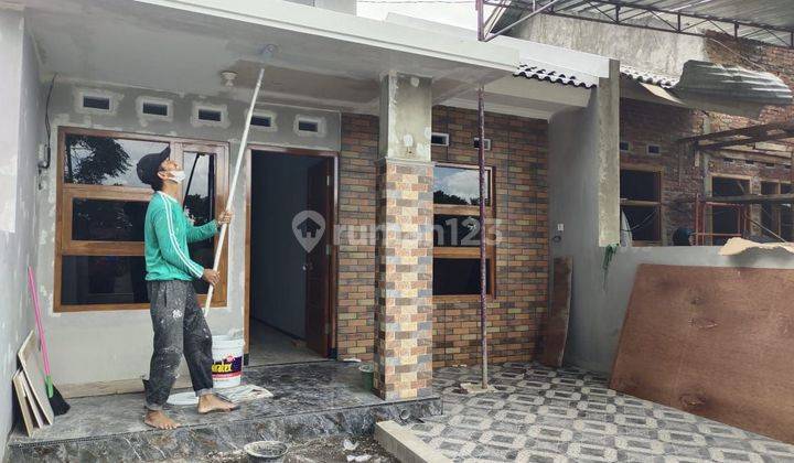 RUMAH SUPER MURAH SEDANG PROSES FINISHING DI SELOMARTANI  2