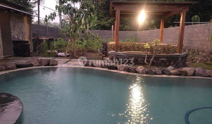 VILLA  PLUS  KOLAM RENANG SUASANA ASRI DI PAKEM  1