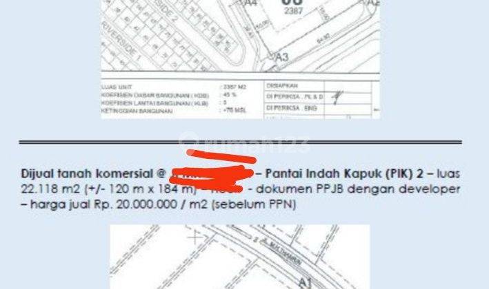 Kavling Komersial di PIK 2 Jakarta Utara 2