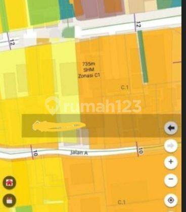 Rumah Tua Hitung Tanah Komersial  di Kebon Jeruk Jakarta Barat 1