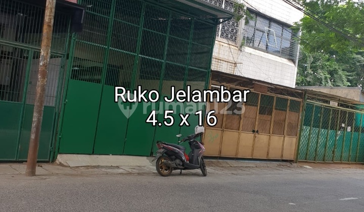 Dijual Ruko di Jelambar Jakarta Barat
