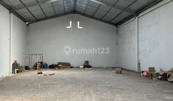 Gudang Sewa Di Jurumudi, Bebas Banjir Lb 340m2, Office 2 Lt 1