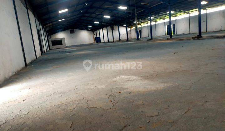 Gudang di Jatake Tangerang LT 4600m2/LB 3600m2, Akses Container 1