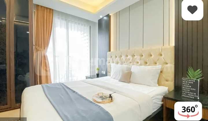 Gold Coast Apartment PIK North Jakarta Studio Fully Furnished Good