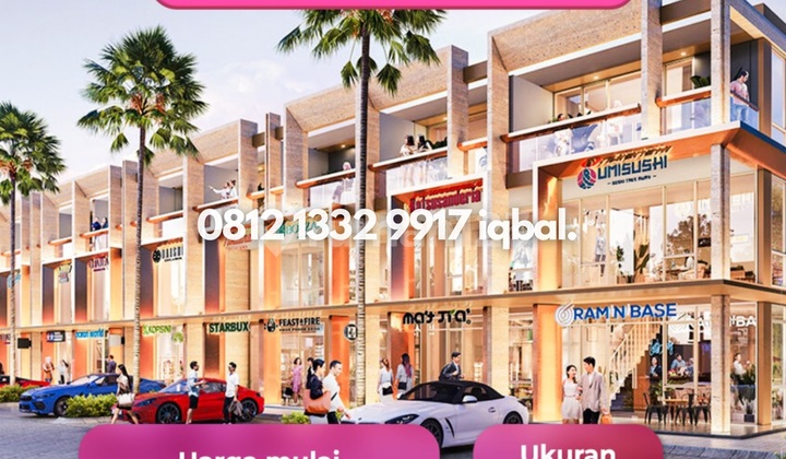 Ruko Park Serpong 3Lantai Kawasan 400 Hektar Kota Mandiri