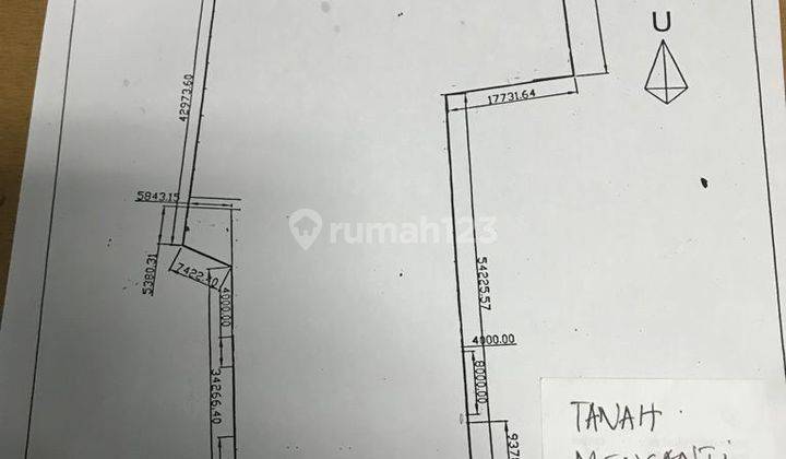 TANAH LANGKA DAN STRATEGIS DI RAYA MENGANTI DEPAN PASAR MURAH !! 1