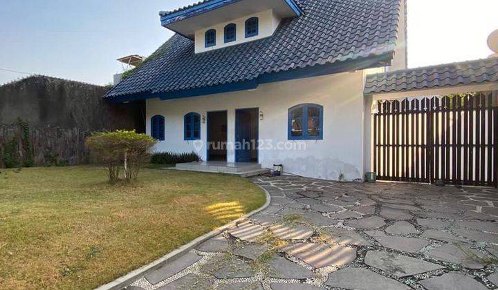 RUMAH BAUHAUS  Lengkap Dgn Paviliun Di Kendangsari 1