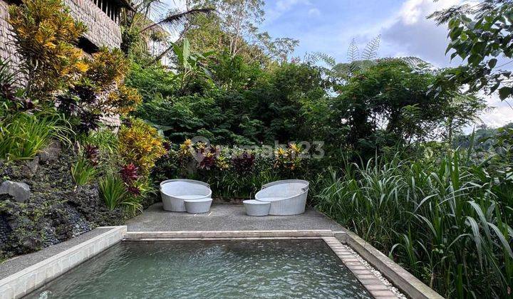 Dijual Private Villa Bagus Tegalalang Ubud View Alam  2