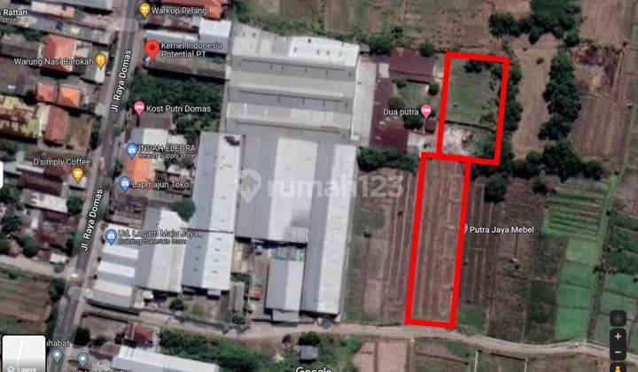 Jual Tanah Raya Domas Menganti Gresi 2 Shm Bisa Utk Komersial 1