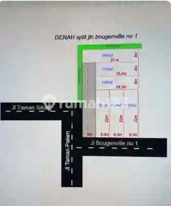 Tanah Strategis, Cocok untuk Hunian atau Investasi di Taman Sakura
