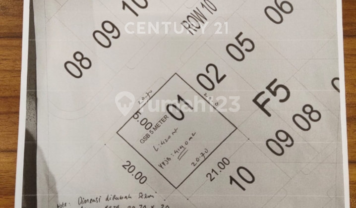 Dijual Kavling di Cluster Versailles Bsd City