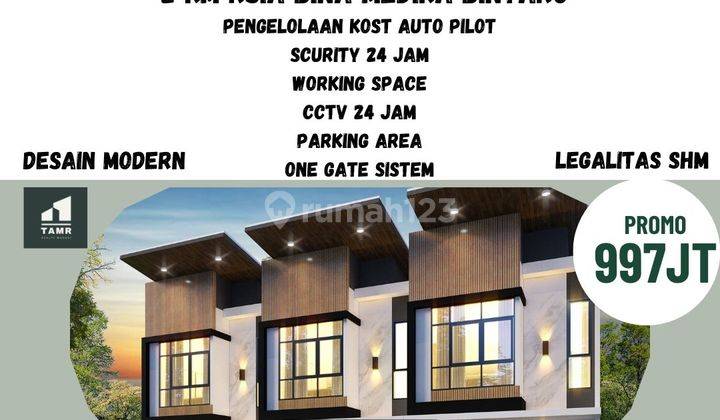 Kost Dijual,dekat Bintaro Sektor 9 4 Km Stasiun Jurang Mangu 1